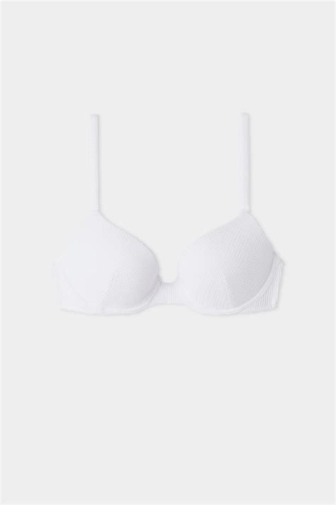 3D Effect Padded Push Up Bikini Top Push Up Women Tezenis
