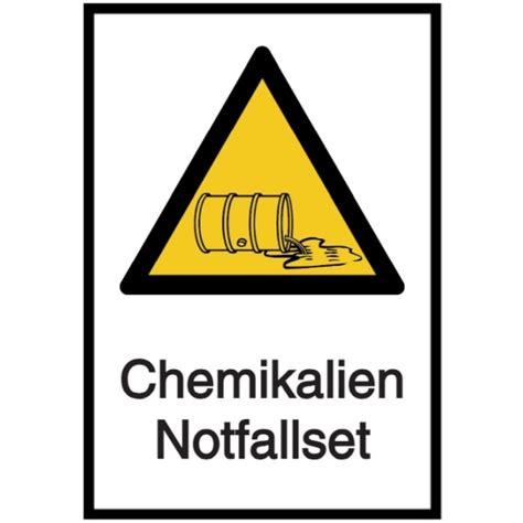 Schilder für Spill Kits, Chemikalien-Notfallsets und Bindemittel | SETON