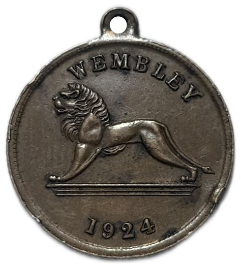 Medal British Empire Exhibition Wembley Stadium Royaume Uni