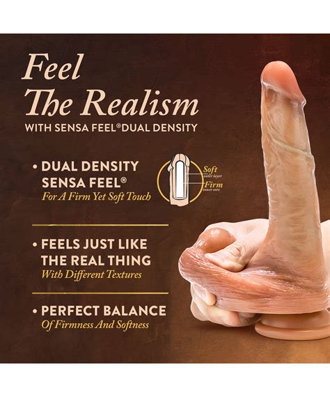 Blush Renaissance Davinci Dual Density Liquid Silicone Dildo With Sliding Skin Squeezable