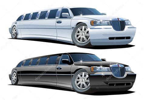 Vector Cartoon Limousines ⬇ Vector Image By © Mechanik Vector Stock