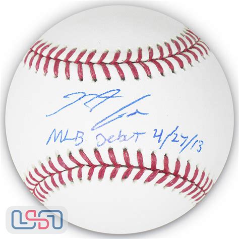 Nolan Arenado Autographed Signed Cardinals MLB Debut Major League