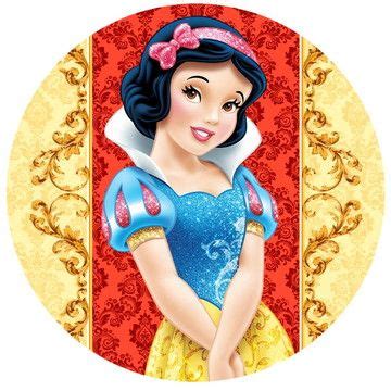 Painel Redondo Tecido Sublimado M Branca De Neve D Elo Artofit