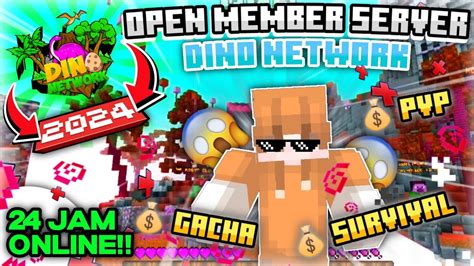 Open Member Server Mcpe Terbaru On Jam Survival Versi