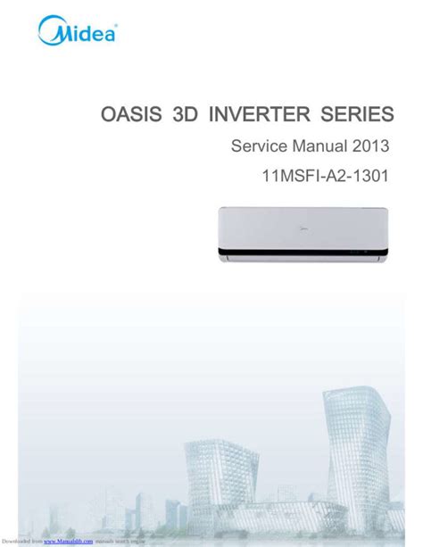 Midea Air Conditioner Service Manual Model 11msfia21301