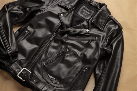 Chaqueta 120 Aniversario Cuero Hombre Harley Davidson® Men 120th Anniversary Cycle Champ Leather