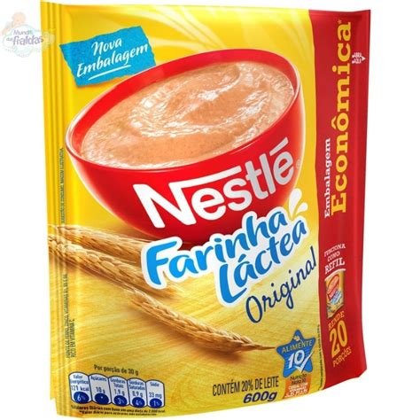 Farinha L Ctea Nestl Original Sach G O Mundo Das Fraldas