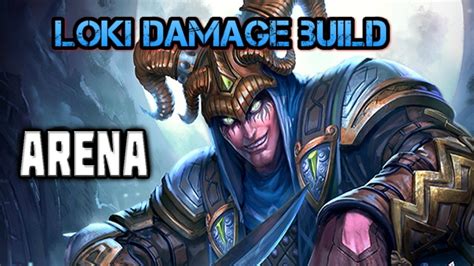 Smite PS4 Loki Damage Build Arena YouTube