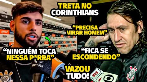 TRETA YURI ALBERTO SE IRRITA APÓS DECLARAÇÕES DE CÁSSIO E CAUSA BAITA