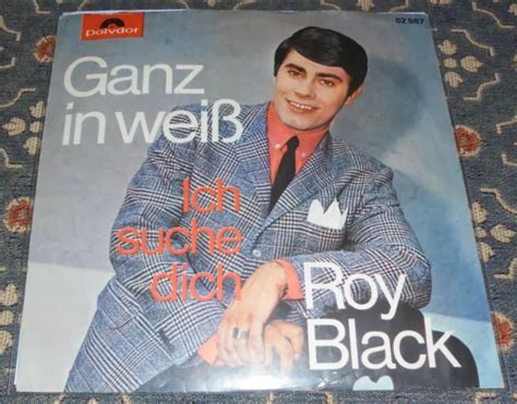 ROY BLACK Ganz In Weiss Cover Variante Polydor 7 Im Bildcover EUR 2