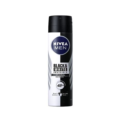 Nivea Invisible Black White Power Sprey Erkek Deodorant 150 Ml Sachane