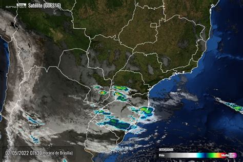 Alerta para chuvas fortes na fronteira prevê meteorologia H2FOZ