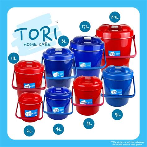 TORI HOME Ice And Hot Bucket Ice Container Thailand Bekas Nasi Tong Nasi Tong Ais