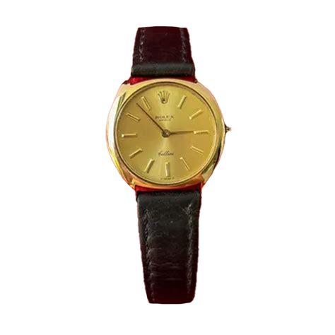 Rolex Cellini De Ouro Amarelo Feminino Impec Vel Watchestime Brasil