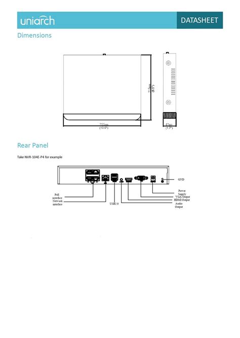 [ส่งฟรี] UNIARCH เครื่องบันทึกกล้องวงจรปิด 8CH รุ่น NVR-108E2-P8 BY N.T ...