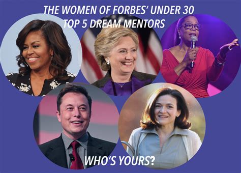 Here's Who Women On Forbes' 30 Under 30 List Named As Their Dream Mentors