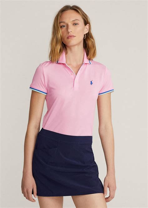 Ralph Lauren Tailored Fit Stretch Jersey Polo Shirt Golf Equipment