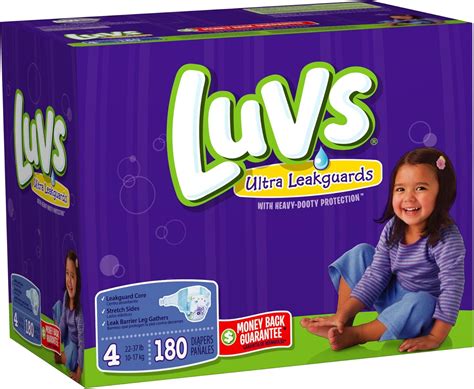 Luvs With Ultra Leakguards Size 4 Diapers 180 Count Amazonca Baby