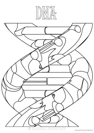 Dna Coloring Pages For Kids