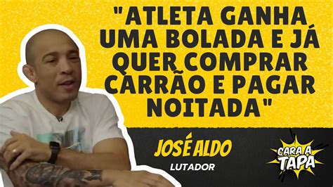 JOSÉ ALDO FAZ ALERTA AOS LUTADORES DO UFC YouTube