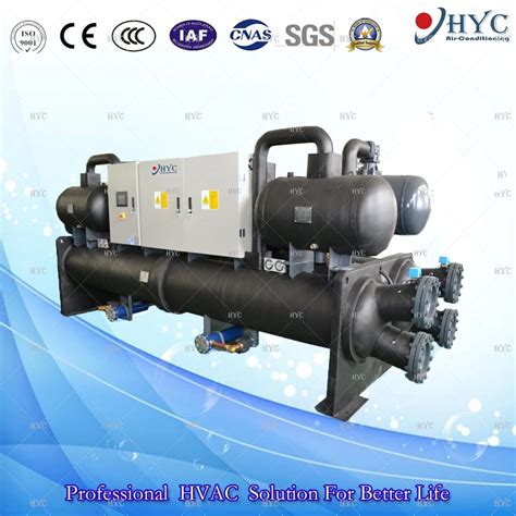 High Efficiency Screw Compressors Water Cooled Chiller Screw