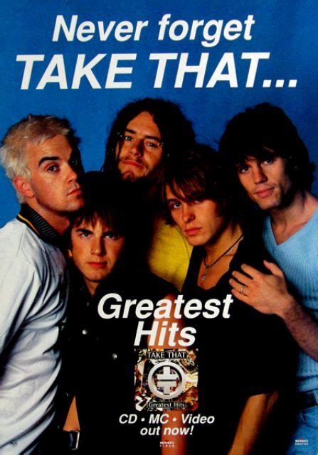 Take That 1996 Promoplakat Greatest Hits Poster Luisposter