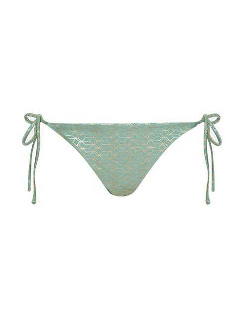 Pretty Me Callisto Bikini Slip με Κορδονάκια Πράσινο PMS917B Skroutz gr