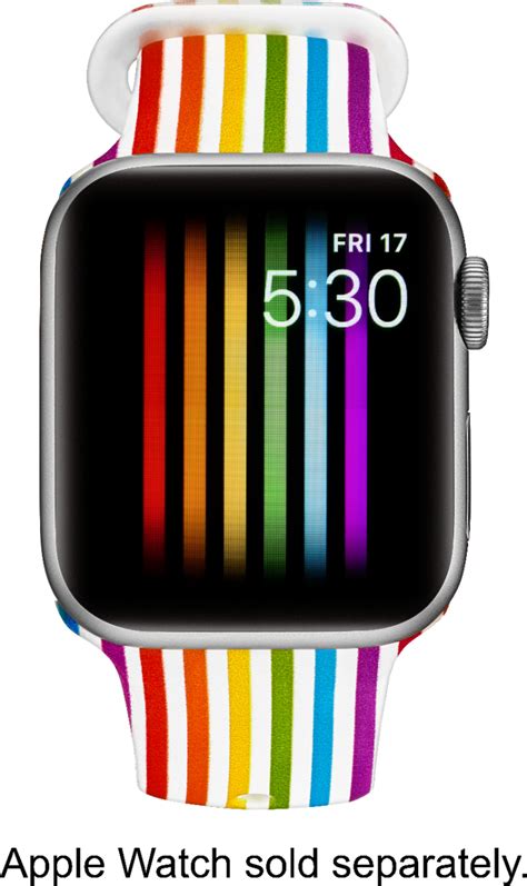 Best Buy Modal Active Silicone Band For Apple Watch Mm Mm Mm