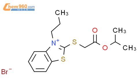 104208 48 2 Benzothiazolium 2 2 1 Methylethoxy 2 Oxoethyl Thio 3