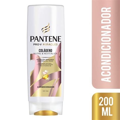 Acondicionador Colágeno Nutre Y Revitaliza X 200ml Pantene Acondicionador Farmacia Social