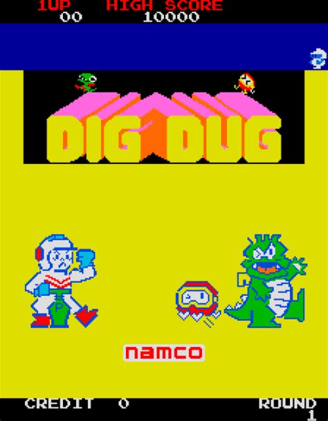 Game: Dig Dug [Arcade, 1982, Namco] - OC ReMix