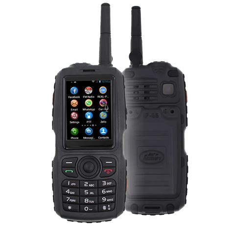 A17 Wcdmagsm 3g Radio Ip67 Water Proof Mobile Phone Ptt Walkie Talkie