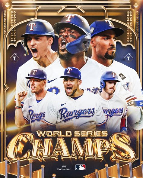 Los Rangers De Texas Son Los Campeones De Las Grandes Ligas Por Primera