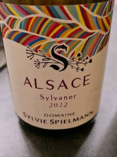 Sylvie Spielmann Alsace Sylvaner Vivino US