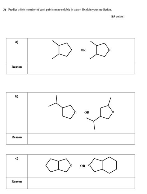 Solved Predict Which Member Of Each Pair Has A Higher Chegg