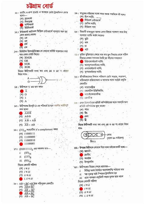 Chittagong Board Hsc Ict Mcq Solution A B C D Set