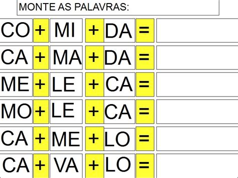 Inclus O Cartilha Adaptada Letra M Forma O Das Palavras