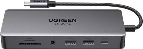 Amazon Ugreen Revodok Pro Usb Cハブ 11 In 1 2 Hdmi 4k 60hz出力 ドッキングステーショ 8k 30hz 100w Power