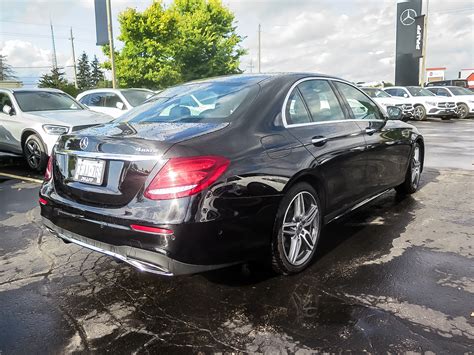 Certified Pre Owned 2018 Mercedes Benz E300 4matic Sedan 4 Door Sedan In Kitchener 38217d