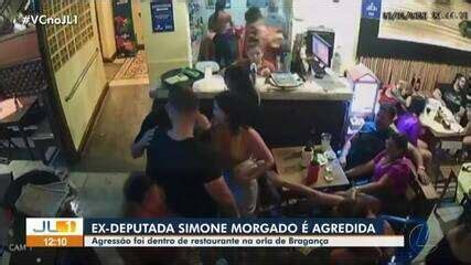 Ex deputada Simone Morgado é agredida em restaurante de Bragança no