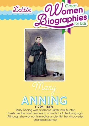 Mary Anning biography for kids – Lottie Dolls