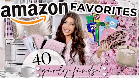 Amazon Favorites 2021 40 Girly Finds Amazon Must Haves 💕 Youtube