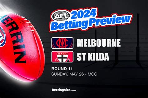 Melbourne V St Kilda AFL Tips Odds Round 11 Preview