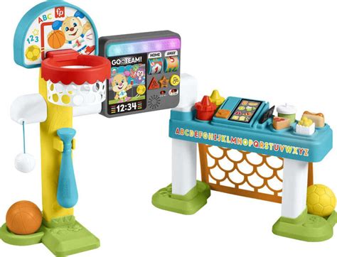Fisher-Price Laugh and Learn ABC All-in-One Sports Arena - English ...