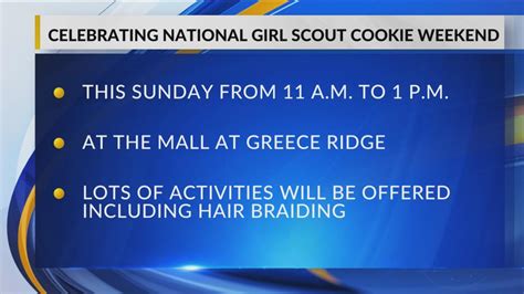 Mall Celebrates National Girl Scout Cookie Weekend