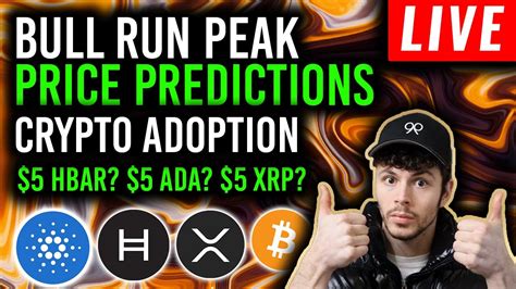 crypto news  bull run price predictions  hbar xrp youtube