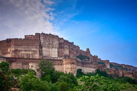 Mehrangarh Fort Jodhpur Rajasthan India Stock Photo Image Of Castle