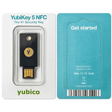 Yubico Yubikey Nfc Two Factor Authentication Usb And Nfc Security