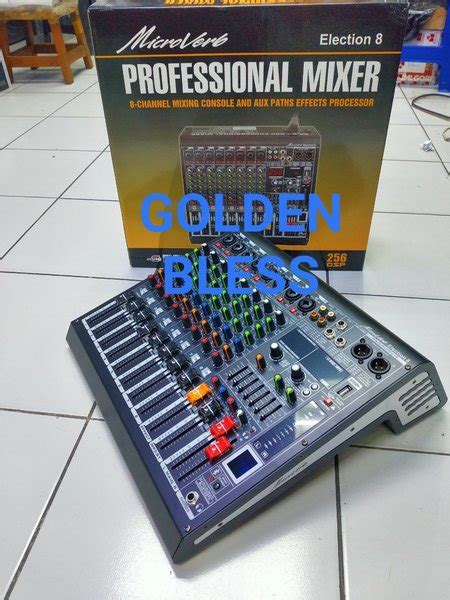 Jual Mixer Audio Microverb Election Bukan Ashley Dsp Di Lapak