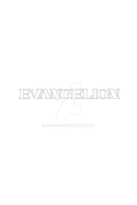 Evangelion Logo by Hakage21 on DeviantArt